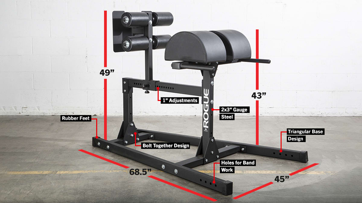 Rogue GH-1 GHD - Glute-Ham Developer | Rogue Fitness